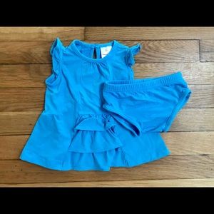 Hanna Andersson baby girl marching set